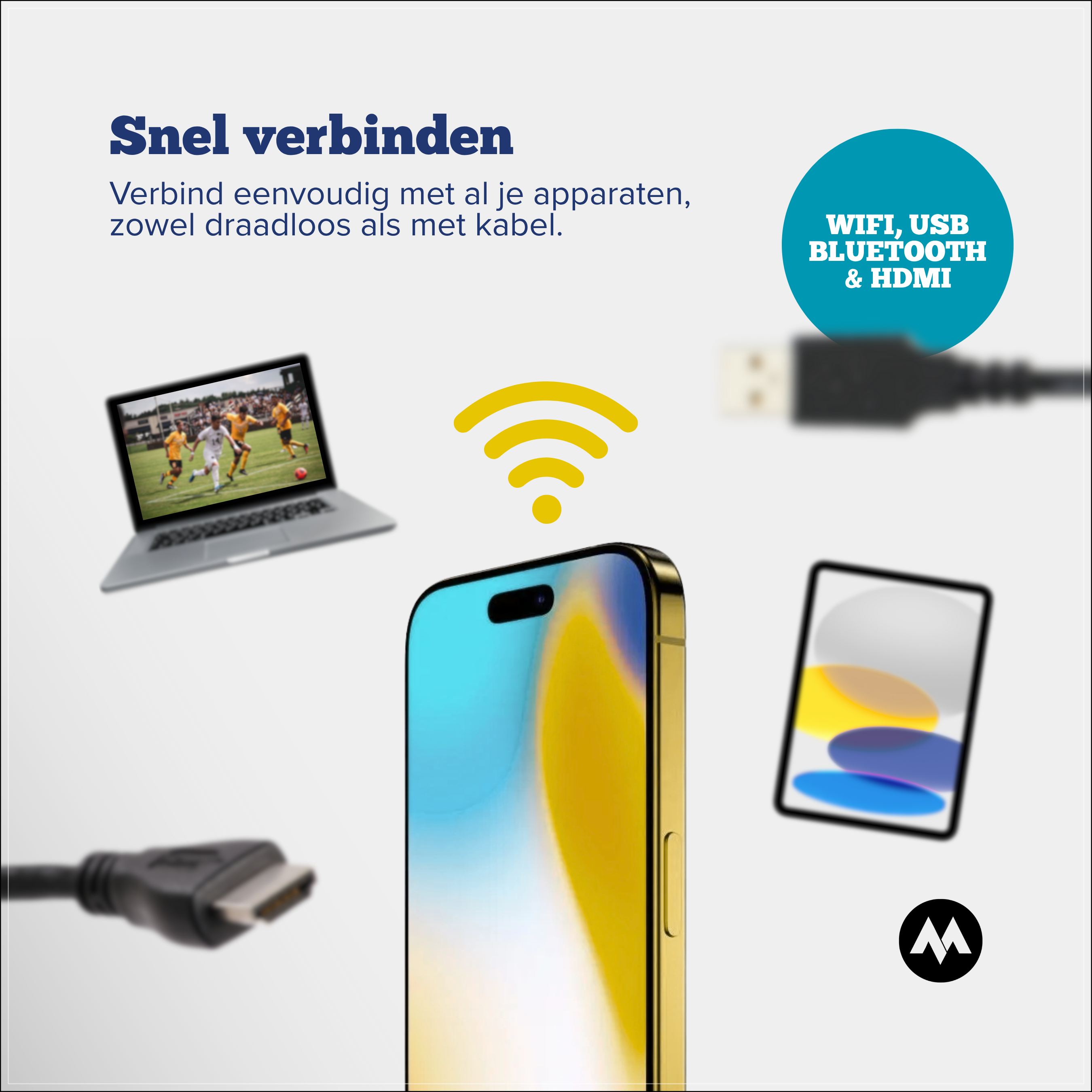 Eenvoudige WiFi en Bluetooth connectiviteit